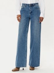 MICHAEL Michael Kors Jeansy MF49065FAU Niebieski Wide Leg. Niebieskie jeansy damskie MICHAEL Michael Kors. Za 599.99 zł.