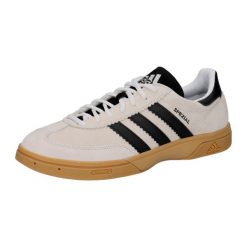 Buty halowe adidas Spezial. Białe buty sportowe męskie Adidas, bez zapięcia, do piłki ręcznej. Za 466.50 zł.