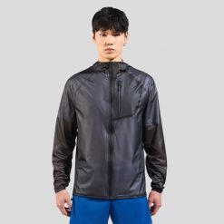 Kurtka wodoodporna męska ODLO Zeroweght Dual Dry PK Waterproof Jacket. Czarne kurtki sportowe męskie Odlo, m, bez wzorów, z elastanu, do biegania. Za 1,299.99 zł.