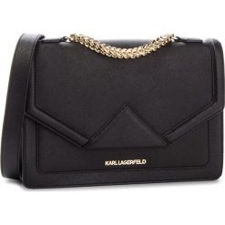 Torebka KARL LAGERFELD - 76KW3045 Black 999. Czarne torebki do ręki damskie KARL LAGERFELD, ze skóry. Za 1,419.00 zł.