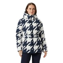 Damska kurtka puchowa Helly Hansen Bliss Modular. Niebieskie kurtki damskie Helly Hansen, na zimę, bez wzorów, z puchu, bez kaptura. W wyprzedaży za 2,096.00 zł.
