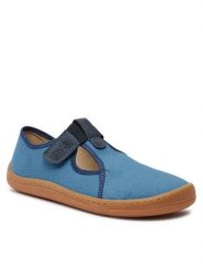 Froddo Tenisówki Barefoot Canvas T G1700380-1 D Niebieski. Niebieskie buty sportowe chłopięce Froddo, bez wzorów, z materiału, bez zapięcia. Za 139.99 zł.