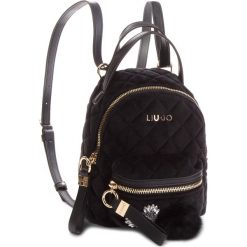 Plecak LIU JO - S Backpack Brentave N68066 T9093 Nero 22222. Czarne plecaki damskie Liu Jo, z materiału, klasyczne. Za 469.00 zł.