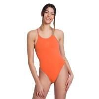 Strój do pływania Turbo Kraken Comfort. Brązowe kostiumy jednoczęściowe damskie TURBO, l, bez wzorów, z materiału, klasyczne, na fitness i siłownię. Za 159.99 zł.