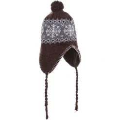 Czapka zimowa ASPEN uszatka brązowa CHIEMSEE CH-001-BR. Brązowe czapki i kapelusze damskie na zimę, bez wzorów. Za 14.99 zł.