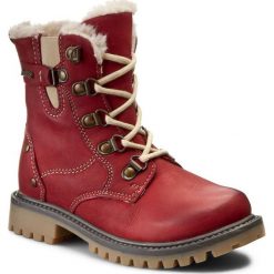 Trapery LASOCKI KIDS - CI12-ASPEN-04 Czerwony. Buty zimowe dziewczęce marki Lasocki Kids. W wyprzedaży za 29.99 zł.