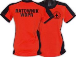 North Wind + medical Koszulka Ratownik WOPR damska FLUO. T-shirty damskie bez wzorów, bez kołnierzyka. Za 121.99 zł.