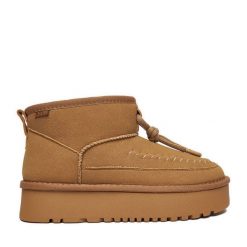 Śniegowce Roxy. Brązowe śniegowce i trapery damskie Roxy. Za 249.99 zł.