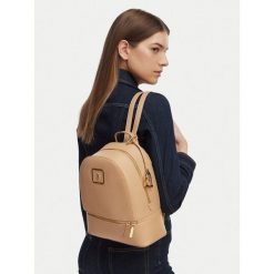Plecak U.S. Polo Assn. Brązowe plecaki damskie U.S. Polo Assn., bez wzorów. Za 149.99 zł.