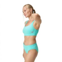Strój kąpielowy damski dwuczęściowy Speedo Texted Deep. Niebieskie bikini damskie Speedo, m, bez wzorów. Za 338.48 zł.