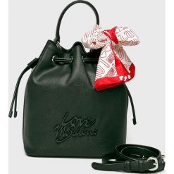 Love Moschino - Torebka. Szare torby na ramię damskie Love Moschino. Za 849.90 zł.
