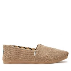Tenisówki Toms. Brązowe półbuty damskie Toms, bez wzorów, bez zapięcia. Za 190.99 zł.
