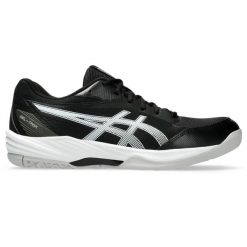 Buty halowe Asics Gel-Task 4. Białe buty sportowe męskie Asics, bez zapięcia, do piłki ręcznej. Za 374.00 zł.