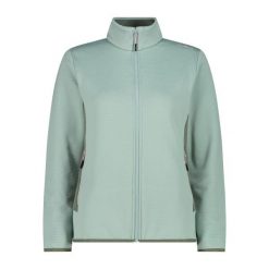 Lekka polarowa bluza damska CMP. Niebieskie bluzy damskie CMP, na zimę, bez wzorów, z polaru, bez kaptura. Za 352.70 zł.