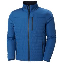 Kurtka wodoodporna Helly Hansen Crew Insulator 2.0. Niebieskie kurtki męskie Helly Hansen, m, bez wzorów, bez kaptura. Za 369.99 zł.