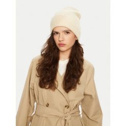 Czapka Pieces. Brązowe czapki i kapelusze damskie Pieces, na zimę, bez wzorów. Za 59.99 zł.