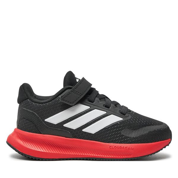 Sneakersy adidas. Białe trampki i tenisówki chłopięce Adidas, bez wzorów, bez zapięcia. Za 219.99 zł.