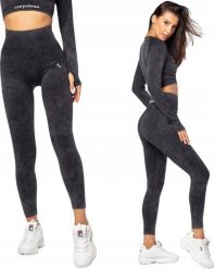 DAMSKIE LEGGINSY SPORTOWE CARPATREE YASMINE NA SIŁOWNIĘ SEAMLESS R L. Legginsy damskie Carpatree, l, bez wzorów, na fitness i siłownię. Za 230.63 zł.
