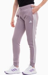 Adidas Spodnie damskie adidas Essentials 3-Stripes Fleece fioletowe IR5403 XS. Fioletowe spodnie sportowe damskie Adidas, xs, bez wzorów. Za 196.08 zł.
