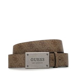 Pasek Męski Guess. Brązowe paski damskie Guess, z aplikacjami. Za 199.99 zł.