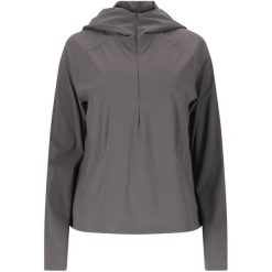 Bluza damska z kapturem Athlecia Amisa. Szare bluzy sportowe damskie Athlecia, bez wzorów, z kapturem. Za 262.50 zł.