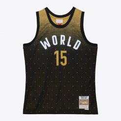 Koszulka NBA All Star Nikola Jokic 2016. Czarne koszulki sportowe męskie Mitchell & Ness, bez wzorów, bez kołnierzyka, bez ramiączek, do koszykówki. Za 1,294.00 zł.
