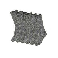 Damskie Skarpety Termiczne - 4 Pary - Średni Szary. Szare skarpety damskie HEAT KEEPER, bez wzorów, z elastanu. W wyprzedaży za 182.06 zł.