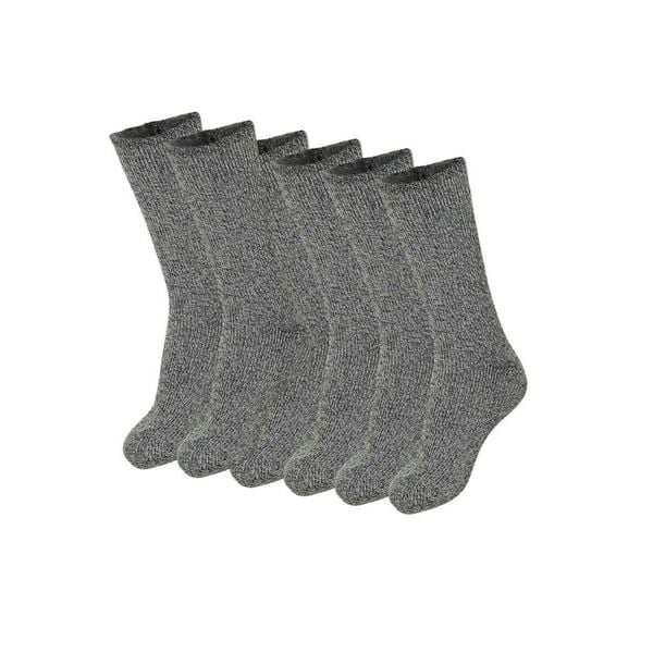 Damskie Skarpety Termiczne - 4 Pary - Średni Szary. Szare skarpety damskie HEAT KEEPER, bez wzorów, z elastanu. W wyprzedaży za 182.06 zł.