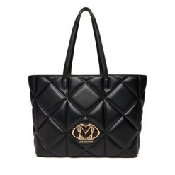 Torebka LOVE MOSCHINO. Czarne torebki do ręki damskie Love Moschino, bez wzorów, bez dodatków. Za 739.99 zł.