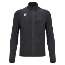 Bluza zapinana na zamek błyskawiczny Macron Active Icon CE Enzo. Czarne bluzy sportowe męskie Macron, m, bez wzorów, z lycry, bez kaptura. Za 421.50 zł.