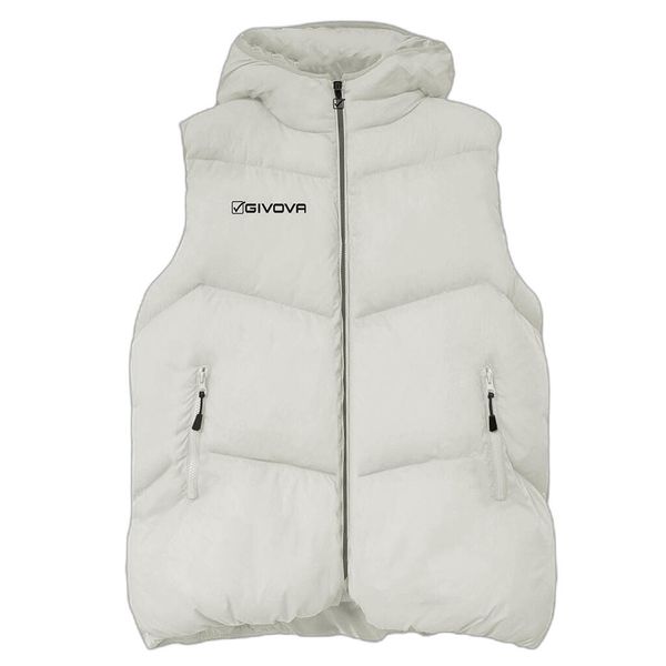 Kurtka puchowa bez rękawów Givova Cloud. Białe kurtki męskie Givova, m, bez wzorów, z puchu, bez kaptura. Za 439.99 zł.