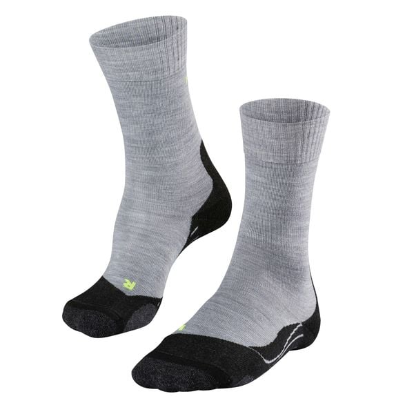 Skarpetki Falke TK2. Szare skarpety męskie Falke, bez wzorów, z elastanu. Za 161.50 zł.