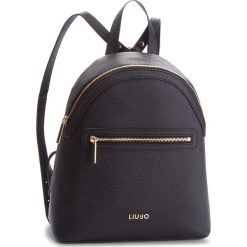 Plecak LIU JO - M Backpack Manhatta N68067 E0087 Nero 22222. Czarne plecaki damskie Liu Jo, ze skóry ekologicznej, eleganckie. Za 599.00 zł.