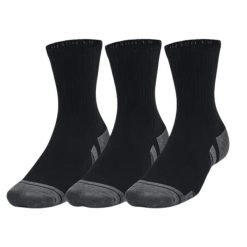 Męskie Skarpetki Z Logo (zestaw 3 Sztuk). Czarne skarpety męskie Under Armour, bez wzorów. Za 105.99 zł.