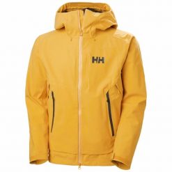 Kurtka narciarska Helly Hansen Verglas BC. Żółte kurtki męskie Helly Hansen, na zimę, m, bez wzorów, narciarskie. W wyprzedaży za 1,491.00 zł.