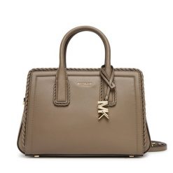 Torebka MICHAEL Michael Kors. Brązowe torebki do ręki damskie MICHAEL Michael Kors, bez wzorów, klasyczne, bez dodatków. Za 899.99 zł.