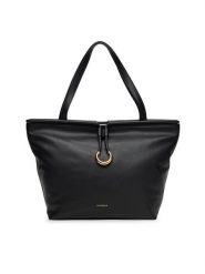 Coccinelle Torebka Bag Smoth L E1 T1F 11 01 01 Czarny. Czarne torebki do ręki damskie Coccinelle, bez wzorów, ze skóry, bez dodatków. Za 1,359.00 zł.