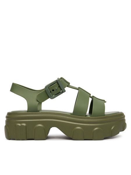 Melissa Sandały Ella Ad 35791 Zielony. Zielone sandały dziewczęce Melissa, z tworzywa sztucznego, bez zapięcia. Za 503.99 zł.