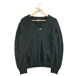 Second life - Damski czarny sweter - Stan dobry. Czarne swetry damskie Ralph Lauren, bez wzorów, sportowe, bez kołnierzyka, bez ramiączek, bez kaptura. Za 101.48 zł.