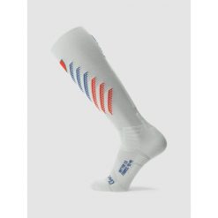 Natyon 3.0 Socks. Białe skarpety damskie UYN, bez wzorów. Za 129.99 zł.
