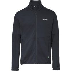Męska kurtka polarowa Scopi Fleece Jacket II. Czarne kurtki męskie Vaude, l, bez wzorów, z materiału, biznesowe, bez kaptura. Za 458.40 zł.