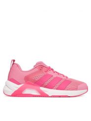 Adidas Buty na siłownię Dropset Control Trainer W KJ4208 Różowy. Czerwone obuwie sportowe damskie Adidas, bez wzorów, z materiału, na fitness i siłownię. Za 399.99 zł.