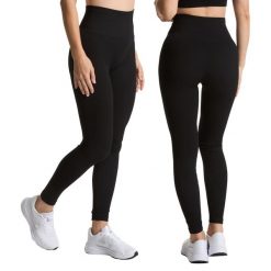 Legginsy damskie XTREXO Lexi Up Seamless Leggings. Czarne legginsy damskie XTREXO, bez wzorów. Za 59.99 zł.