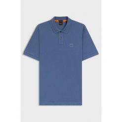 Koszulka polo BOSS Passenger niebieski (50507803-462). Niebieskie koszulki polo męskie Boss, m, bez wzorów, sportowe, bez ramiączek. Za 279.00 zł.