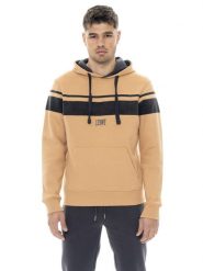 Męskie zimowe bluzy z kapturem z małym logo Leone 1947 Color Block. Brązowe bluzy męskie LEONE 1947 APPAREL, na zimę, m, bez wzorów, z bawełny, z kapturem. Za 353.64 zł.