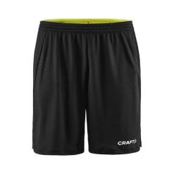 Szorty Craft Extend. Czarne krótkie spodenki sportowe męskie Craft, l, bez wzorów, z materiału, na fitness i siłownię. Za 203.00 zł.