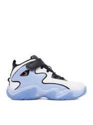 SHAQ Buty do koszykówki EO-DEVASTATOR 3.0 AQ95078Y-WLZ Niebieski jasny. Niebieskie buty sportowe chłopięce Shaq, bez wzorów, ze skóry, bez zapięcia, do koszykówki. Za 229.99 zł.
