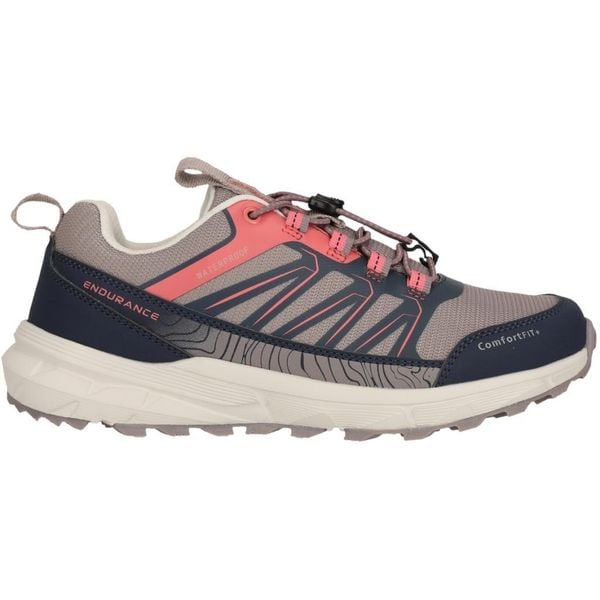 Damskie buty trekkingowe Endurance Ferill WP. Brązowe obuwie sportowe damskie Endurance, do biegania. Za 305.80 zł.