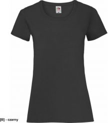 FOTL-613720 - Koszulka Valueweight T z krótkim rękawem, damska - czarny XS. Czarne t-shirty damskie Reis, xs, bez wzorów, bez kołnierzyka. Za 31.89 zł.