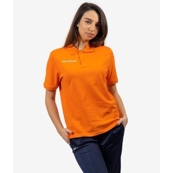 Letnie Polo Givova z Bawełny - Sportowy Styl i Komfort. Koszule męskie Givova, na lato, m, bez wzorów, z bawełny, eleganckie, bez kołnierzyka, bez ramiączek. Za 155.99 zł.